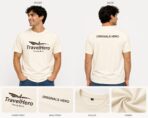 TravelHero Premium Oversized Cotton T-Shirt – Unisex Heavyweight Fit - Image 6