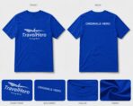 TravelHero Premium Oversized Cotton T-Shirt – Unisex Heavyweight Fit - Image 4