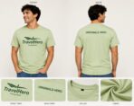 TravelHero Premium Oversized Cotton T-Shirt – Unisex Heavyweight Fit - Image 2