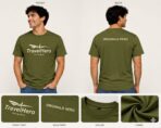 TravelHero Premium Oversized Cotton T-Shirt – Unisex Heavyweight Fit